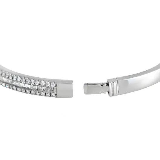 Bracelets JMS always Original LB Exclusive 18K White Gold 170 ct Diamond Bangle Bracelet Bracelets JMS always Original LB Exclusive 18K White Gold 170 ct Diamond Bangle Bracelet