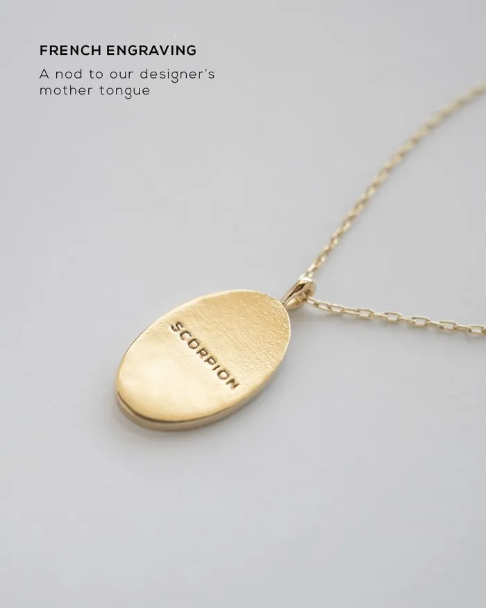 Necklaces WellDunn Scorpio Zodiac Necklace