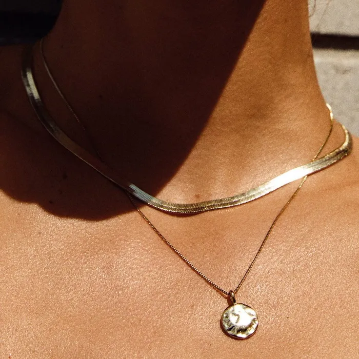 PreStyled Sets Pilgrim Noreen Gold Plated Herringbone Chain