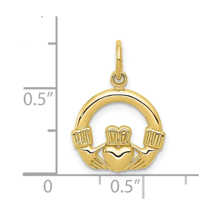 WB Choice Jewelry Charm Necklaces 10k Sun CharmWBC10C379 WB Choice Jewelry Charm Necklaces 10k Sun CharmWBC10C379
