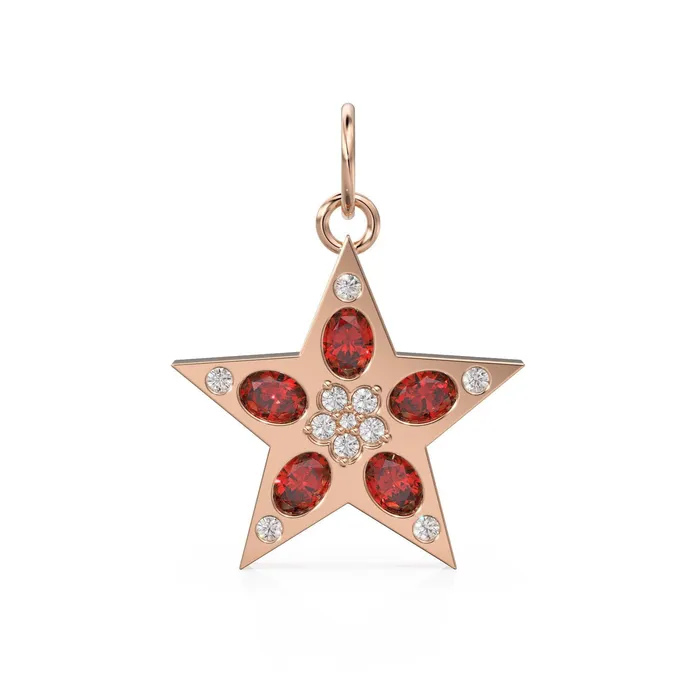 Charm Necklaces Jalvi Co Ruby Diamond 14k 18k Solid Gold Star Charm Celestial Brilliant Diamond Charm Star Charm Charm Necklaces Jalvi Co Ruby Diamond 14k 18k Solid Gold Star Charm Celestial Brilliant Diamond Charm Star Charm