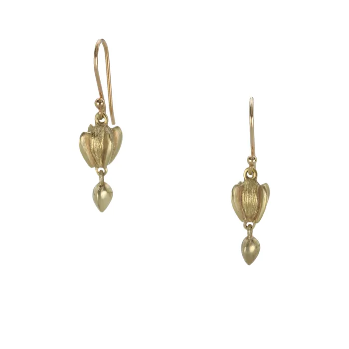 Earrings Gabriella Kiss Buckwheat Earrings with Seed Drops