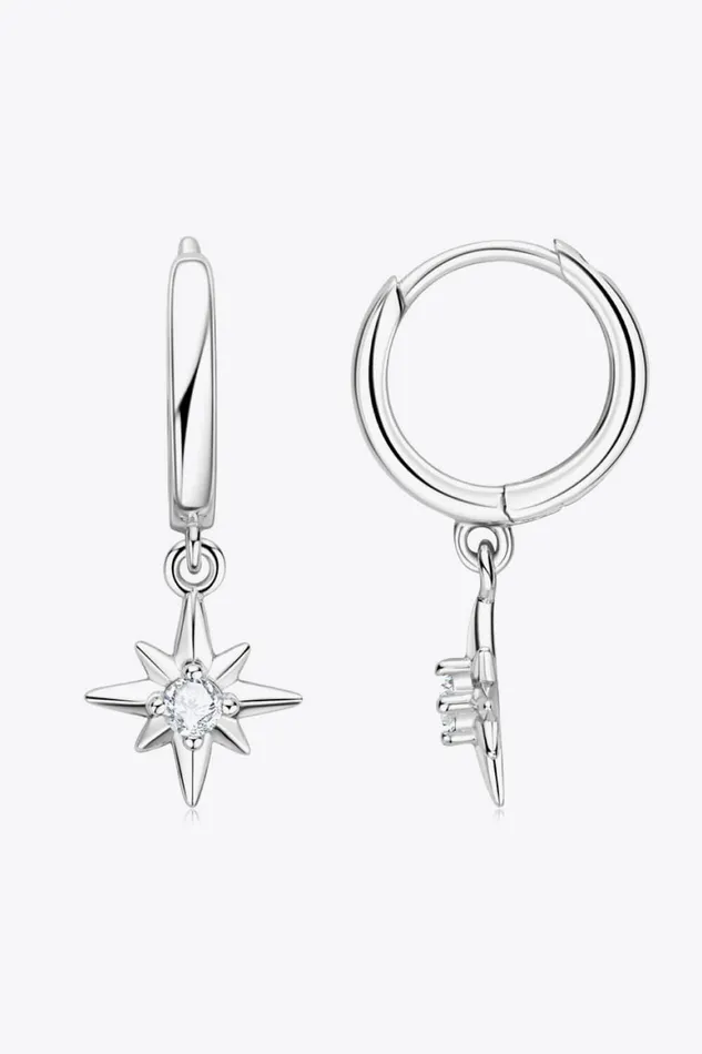 Earrings Moissanite Star Drop Earrings Trendsi