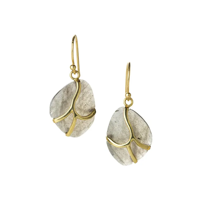 Earrings Rachel Atherley Labradorite Butterfly Earrings