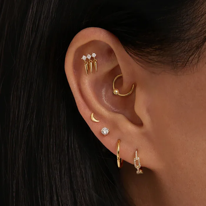 Aurelie Gi REESE Lab Grown Diamond Piercing Top Earring Earrings Aurelie Gi REESE Lab Grown Diamond Piercing Top Earring Earrings