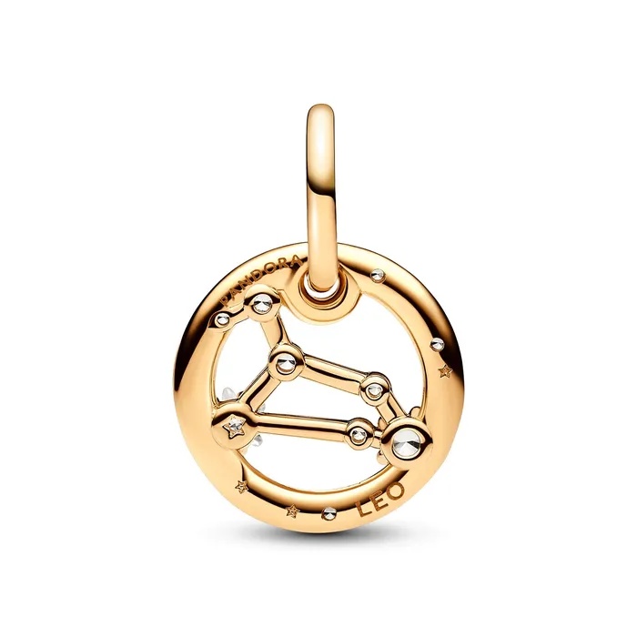 Charm Necklaces Pandora Leo Zodiac Dangle Charm