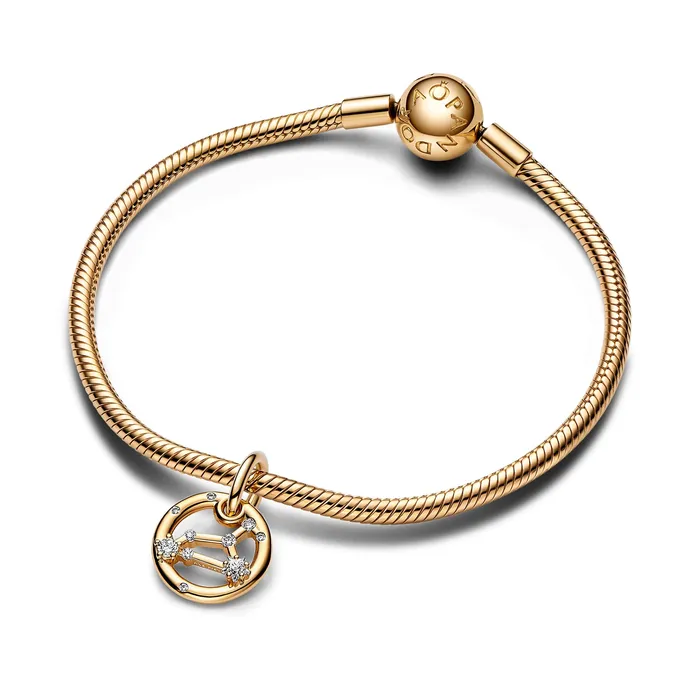 Charm Necklaces Pandora Leo Zodiac Dangle Charm