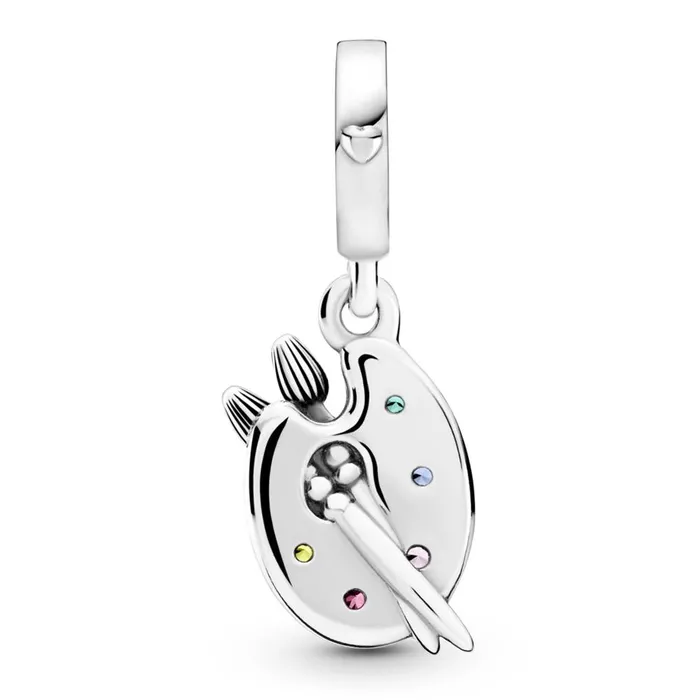 Charm Necklaces Pandora Pandora Artists Palette Dangle Charm