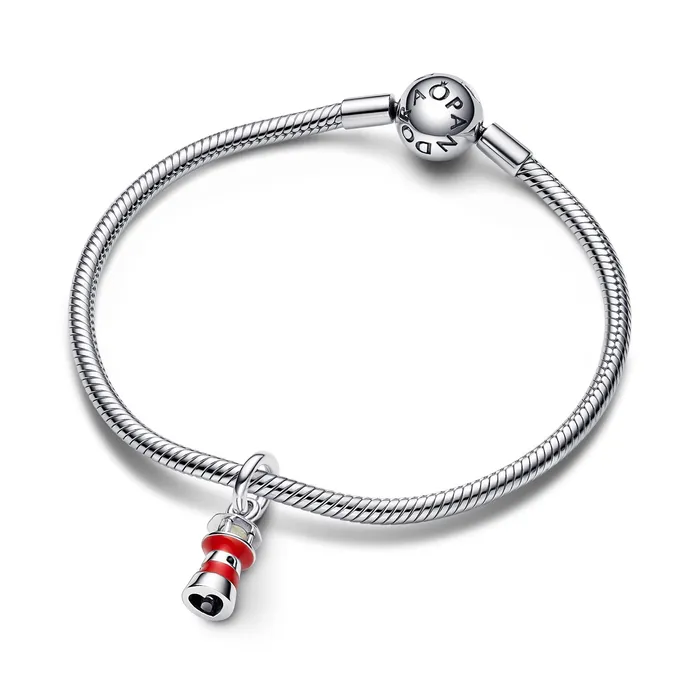 Pandora Charm Necklaces Glowinthedark Lighthouse Dangle Charm Pandora Charm Necklaces Glowinthedark Lighthouse Dangle Charm