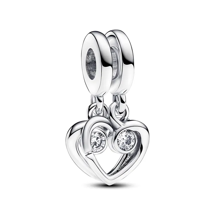 Pandora Charm Necklaces Pandora Forever Always Splittable Dangle Charm
