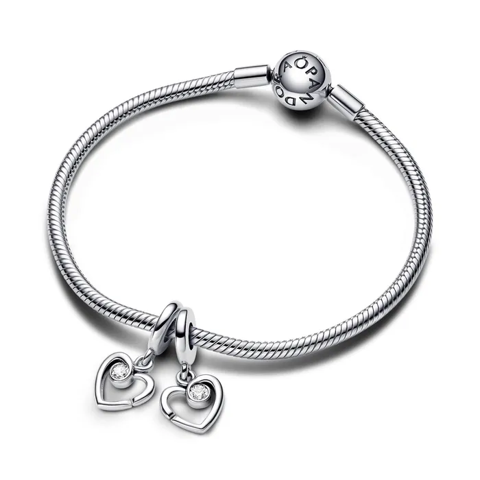 Pandora Charm Necklaces Pandora Forever Always Splittable Dangle Charm