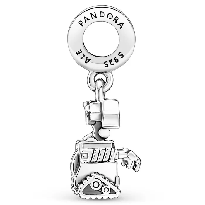 Pandora Disney Pixar WallE Dangle Charm Pandora Charm Necklaces