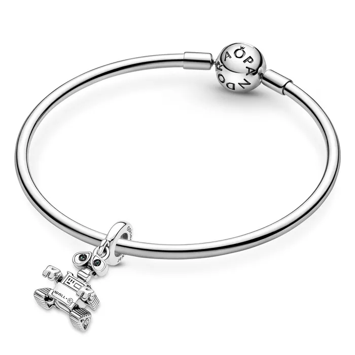 Pandora Disney Pixar WallE Dangle Charm Pandora Charm Necklaces