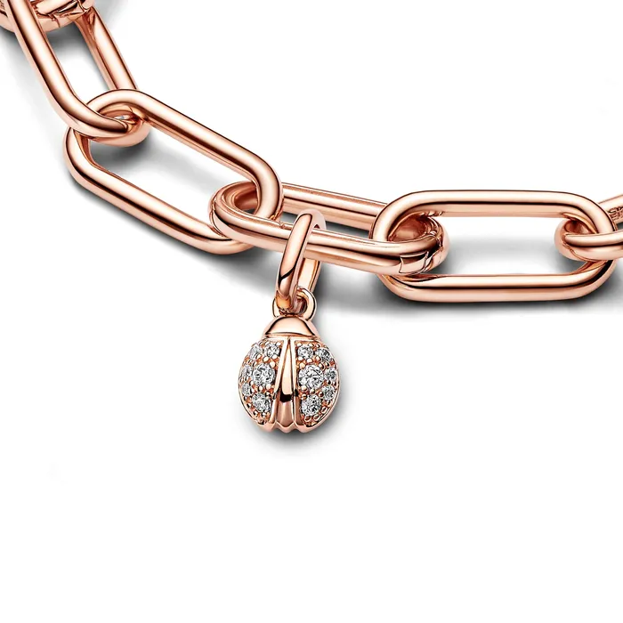 Pandora ME Lucky Ladybird Mini Dangle Charm Pandora Charm Necklaces