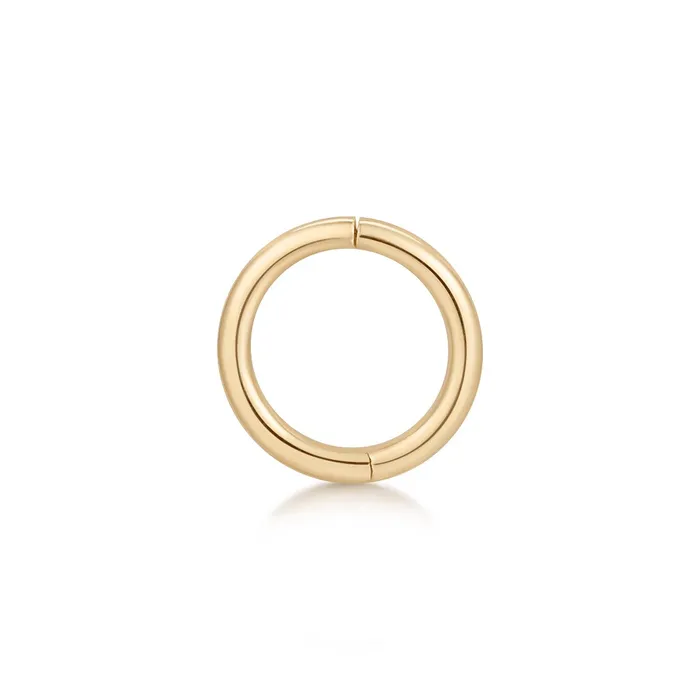 SELMA 85 mm Endless Hoop Earring and Charm Connector Aurelie Gi Earrings
