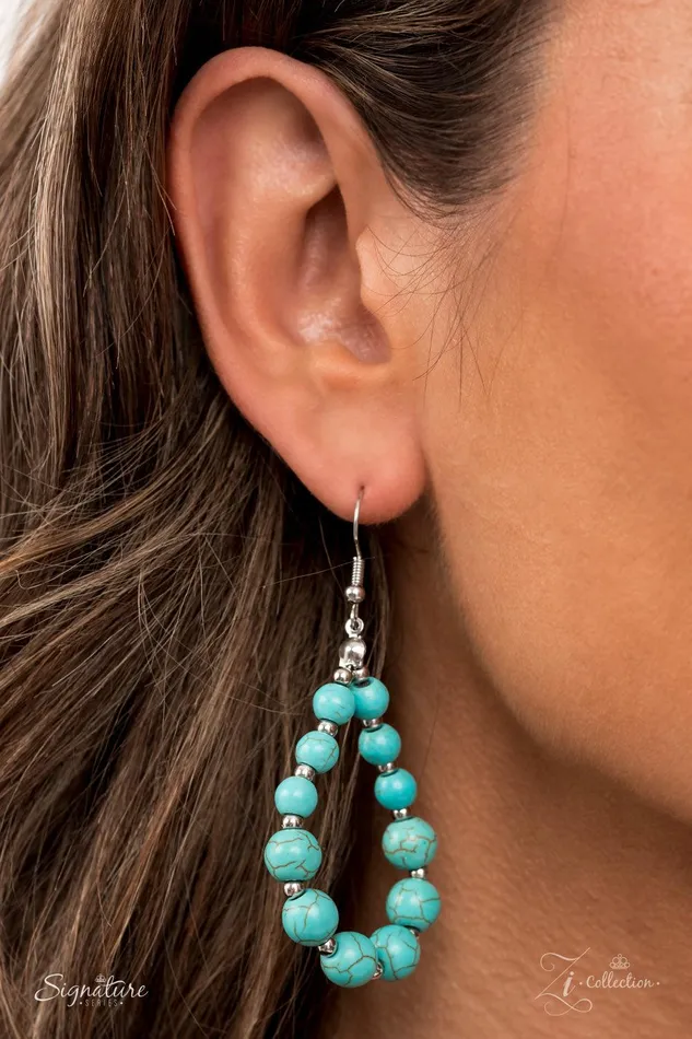 Necklaces Paparazzi Accessories The Hilary Turquoise Necklace Exclusive 2021 Zi Collection Jewelry by Bretta