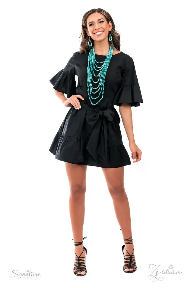 Necklaces Paparazzi Accessories The Hilary Turquoise Necklace Exclusive 2021 Zi Collection Jewelry by Bretta