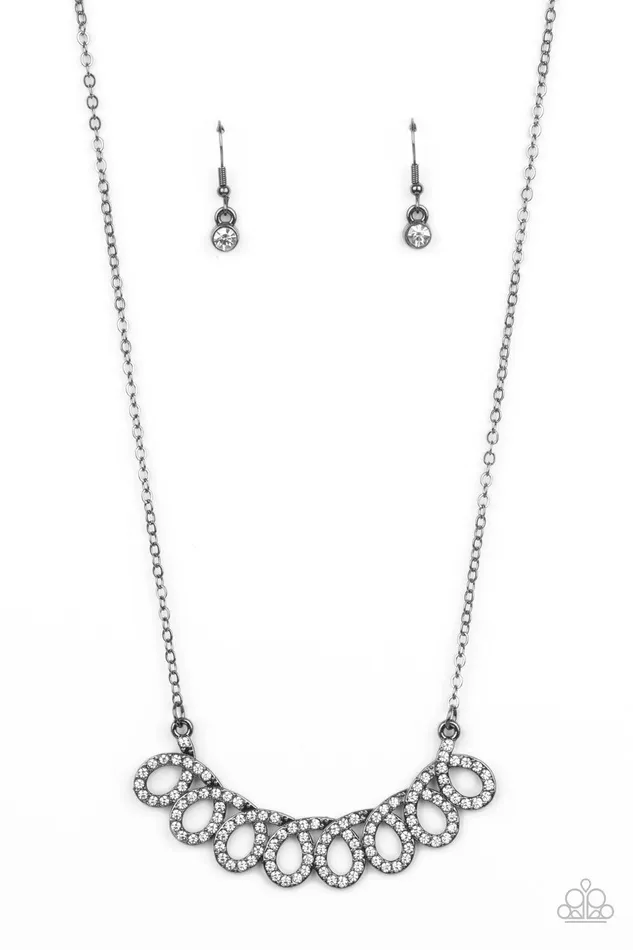 Necklaces Paparazzi Accessories Timeless Trimmings Black Necklace Jewelry by Bretta
