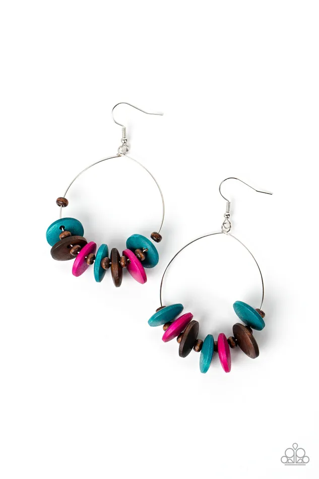 Paparazzi Accessories Earrings Surf Camp Multi Earrings Jewelry by Bretta
