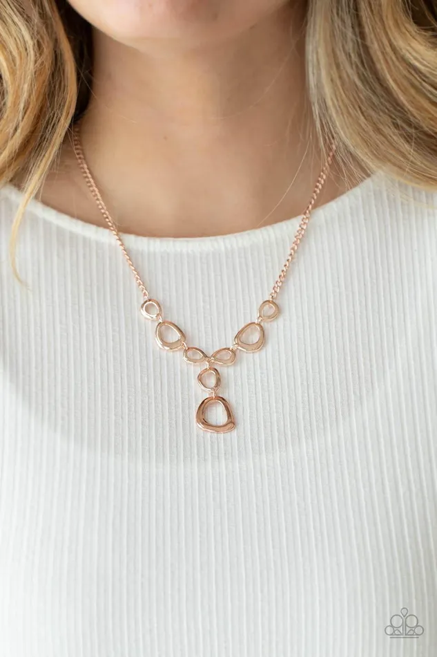 Paparazzi Accessories Necklaces So Mod Rose Gold Necklace All That Mod Rose Gold Bracelet Jewelry by Bretta Paparazzi Accessories Necklaces So Mod Rose Gold Necklace All That Mod Rose Gold Bracelet Jewelry by Bretta