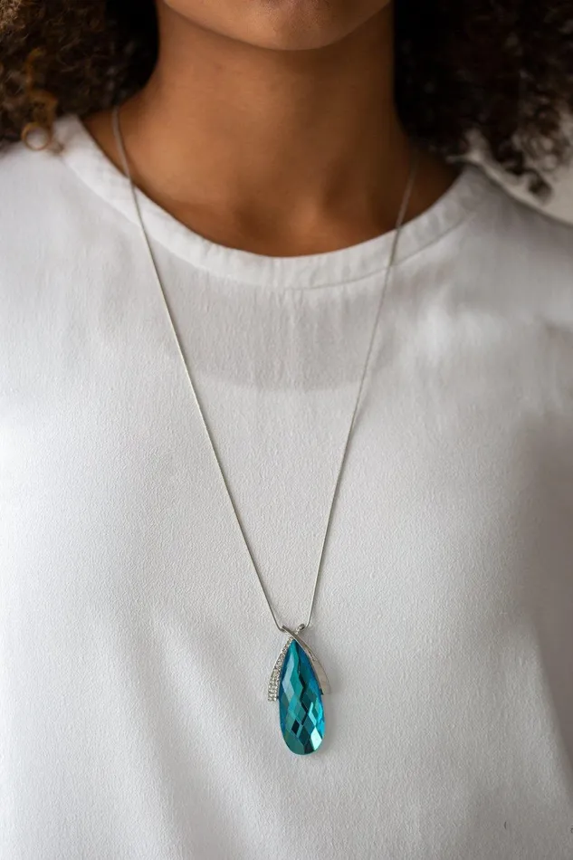 Stellar Sophistication Blue Necklace Jewelry by Bretta Paparazzi Accessories Necklaces Stellar Sophistication Blue Necklace Jewelry by Bretta Paparazzi Accessories Necklaces