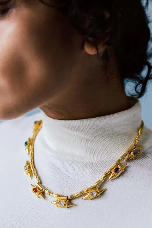 chandi Necklaces Taveez Necklace Silver