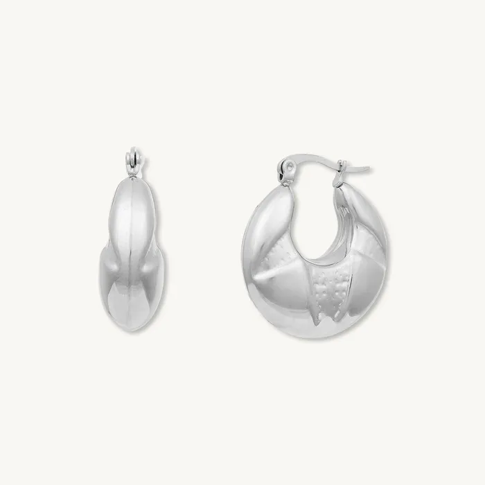 Earrings Camile Stone Margot Statement Dome Earrings