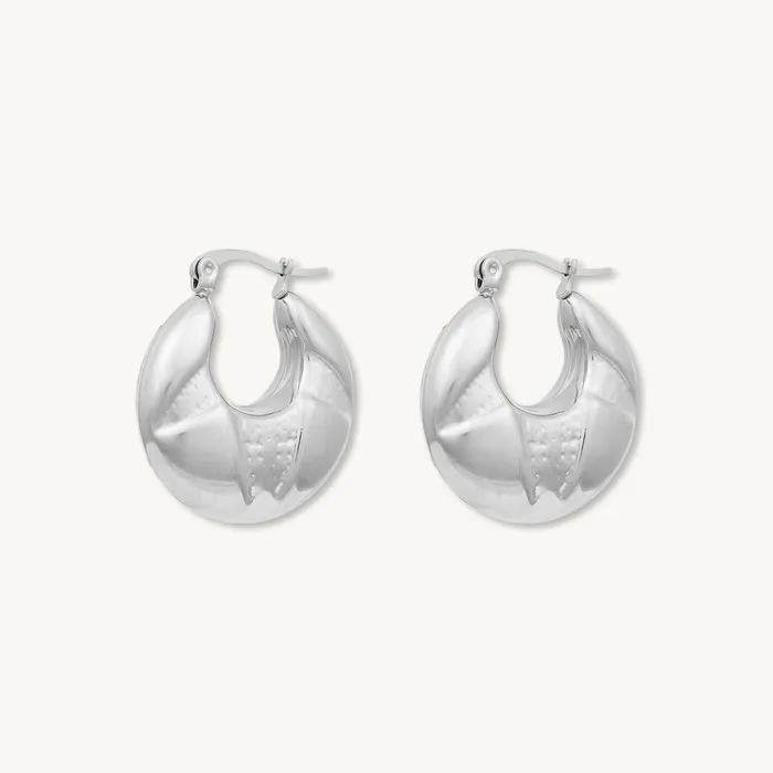 Earrings Camile Stone Margot Statement Dome Earrings
