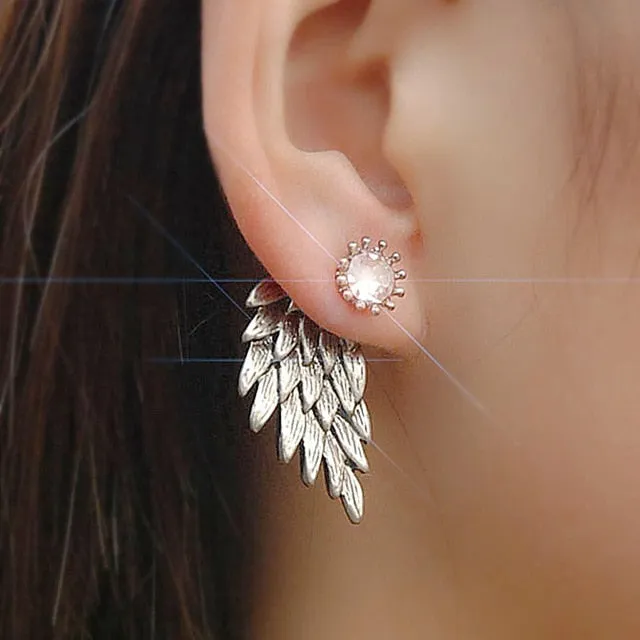 Earrings SWEET T 52 Simulated PearlCrystal Stud Earrings In Intricate Patterns for Women and Girls