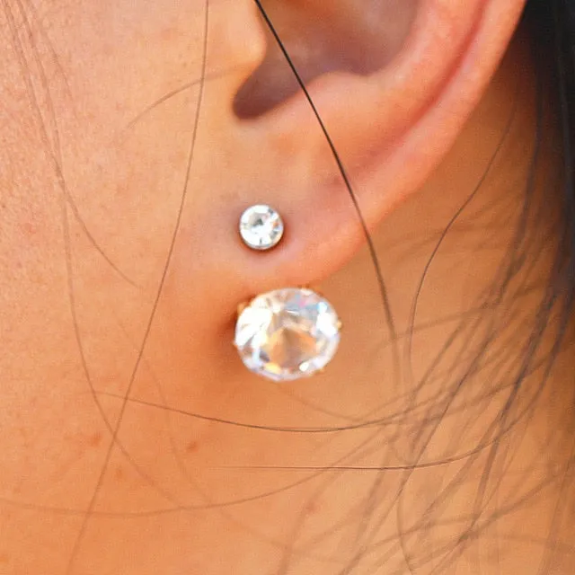 Earrings SWEET T 52 Simulated PearlCrystal Stud Earrings In Intricate Patterns for Women and Girls