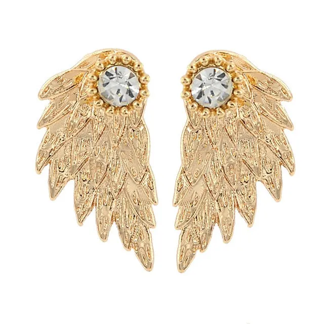Earrings SWEET T 52 Simulated PearlCrystal Stud Earrings In Intricate Patterns for Women and Girls