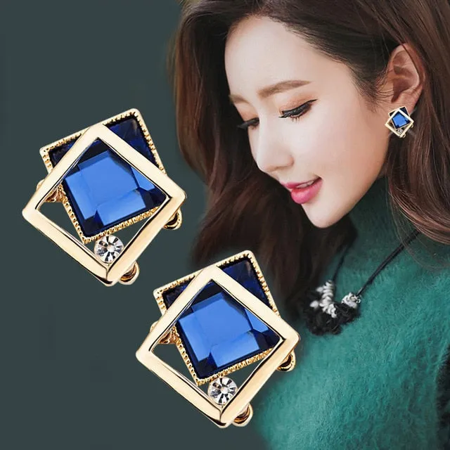 Earrings SWEET T 52 Simulated PearlCrystal Stud Earrings In Intricate Patterns for Women and Girls