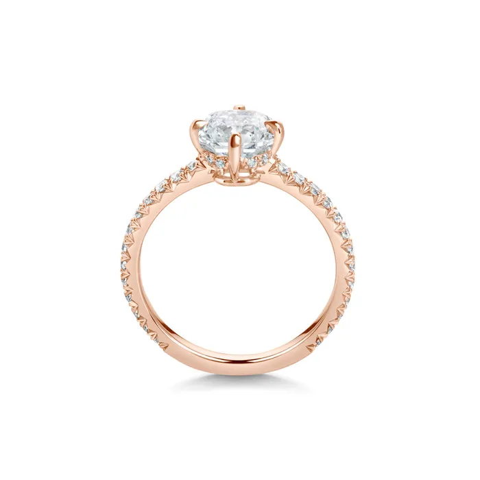 Engagement Rings AUBREY rose gold Earrings