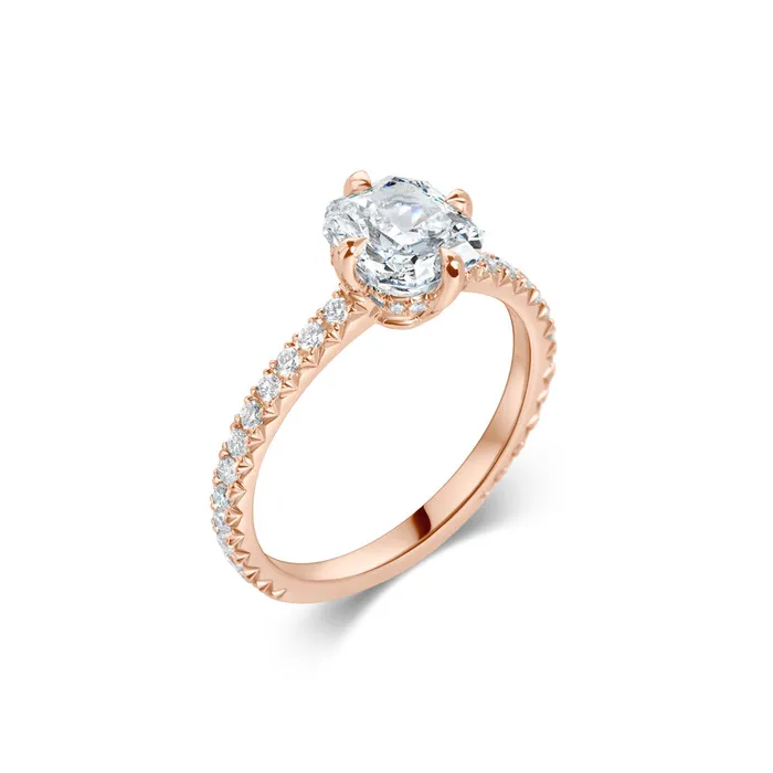 Engagement Rings AUBREY rose gold Earrings