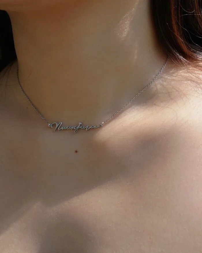 Grace PK SLEEK SIGNATURE NAME NECKLACE Necklaces