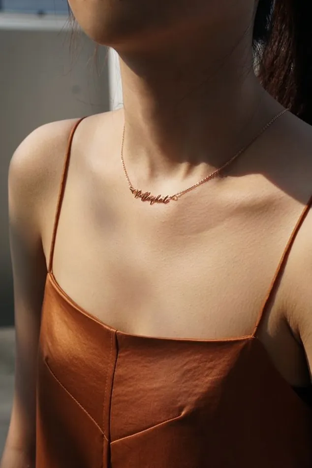 Grace PK SLEEK SIGNATURE NAME NECKLACE Necklaces