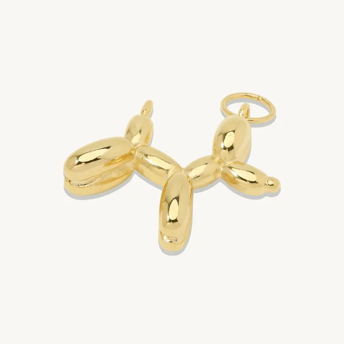 Ideaure Jewelry Charm Necklaces Ambra Ballon Dog Charm