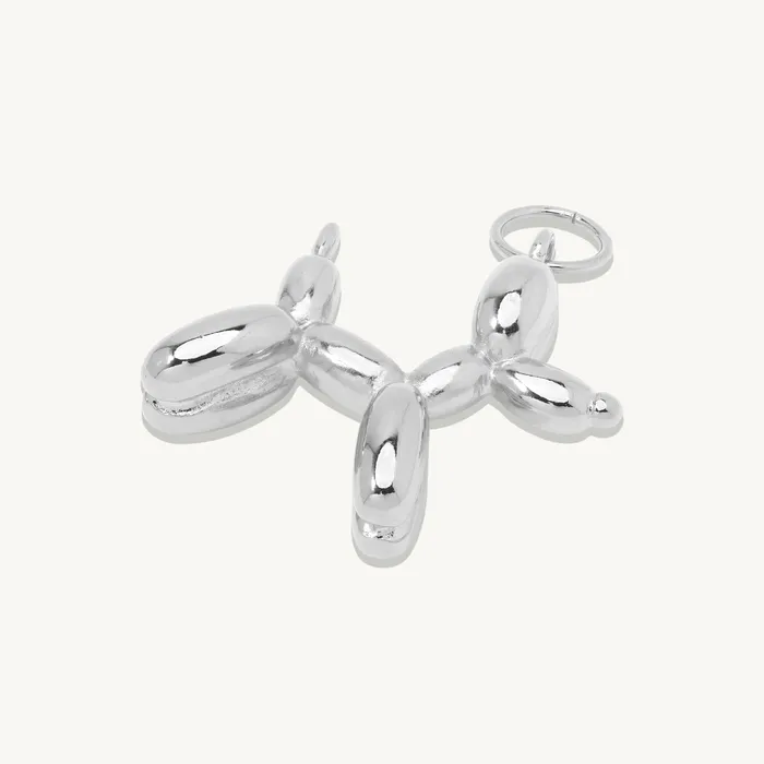 Ideaure Jewelry Charm Necklaces Ambra Ballon Dog Charm